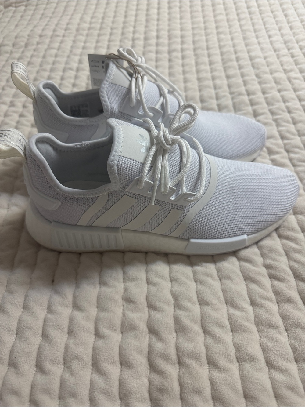 adidas Women’s White NMD Low-Top Knit Sneakers NWT